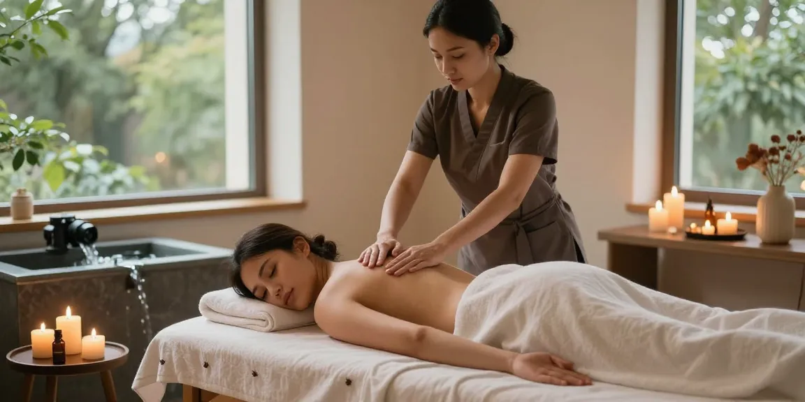 Spa i Stockholm med avslappnande massage i en lugn miljö.