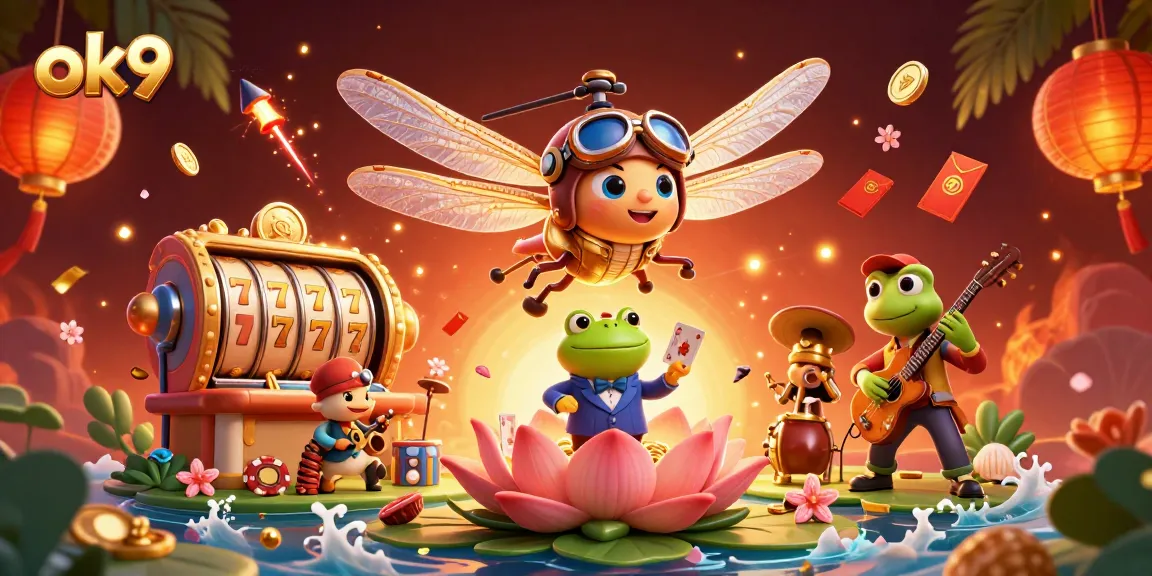 Experience thrilling gameplay at ok9 with unique slot games amidst dynamic casino elements.