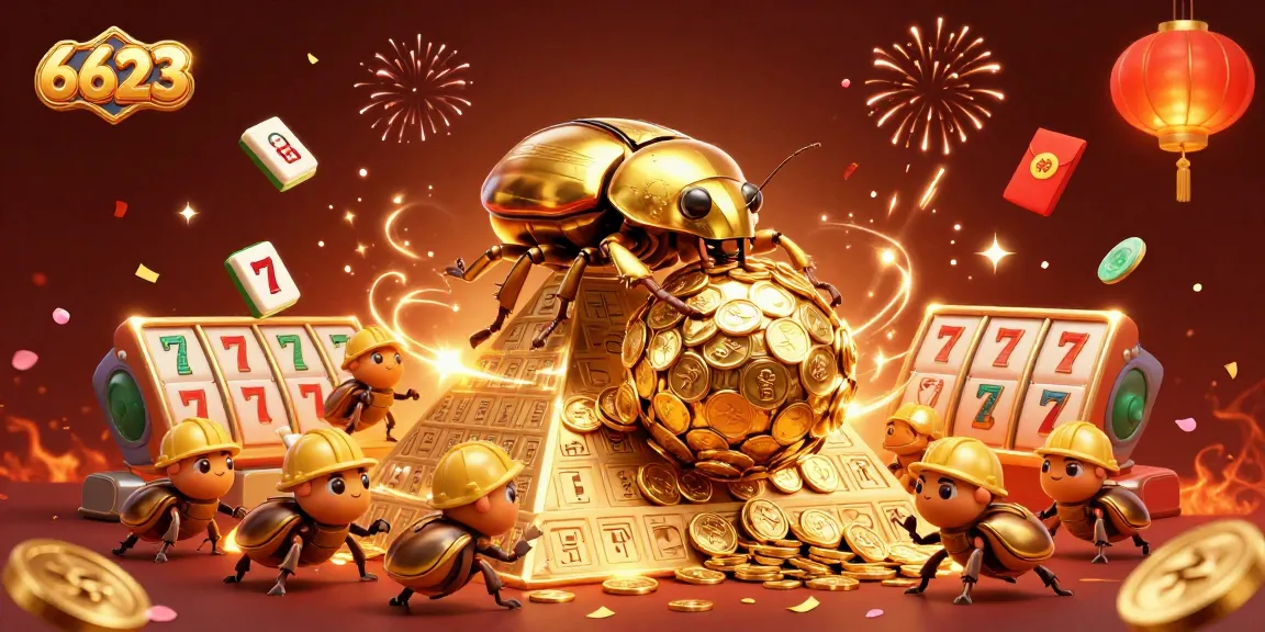Experience exciting gameplay with 6623 while winning jackpots amidst a vibrant casino atmosphere.